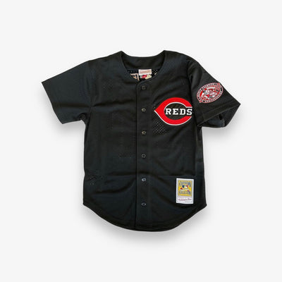 Mitchell & Ness Authentic Ken Griffey Jr Cincinnati Reds 2000 Jersey - Black - L