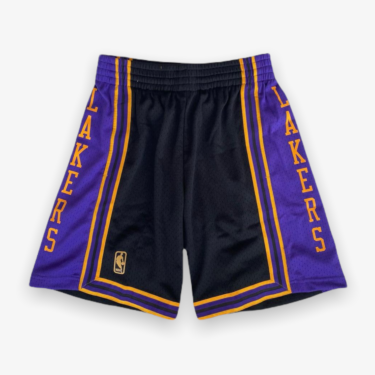 Mitchell & Ness NBA Swingman Shorts Lakers 96 Black