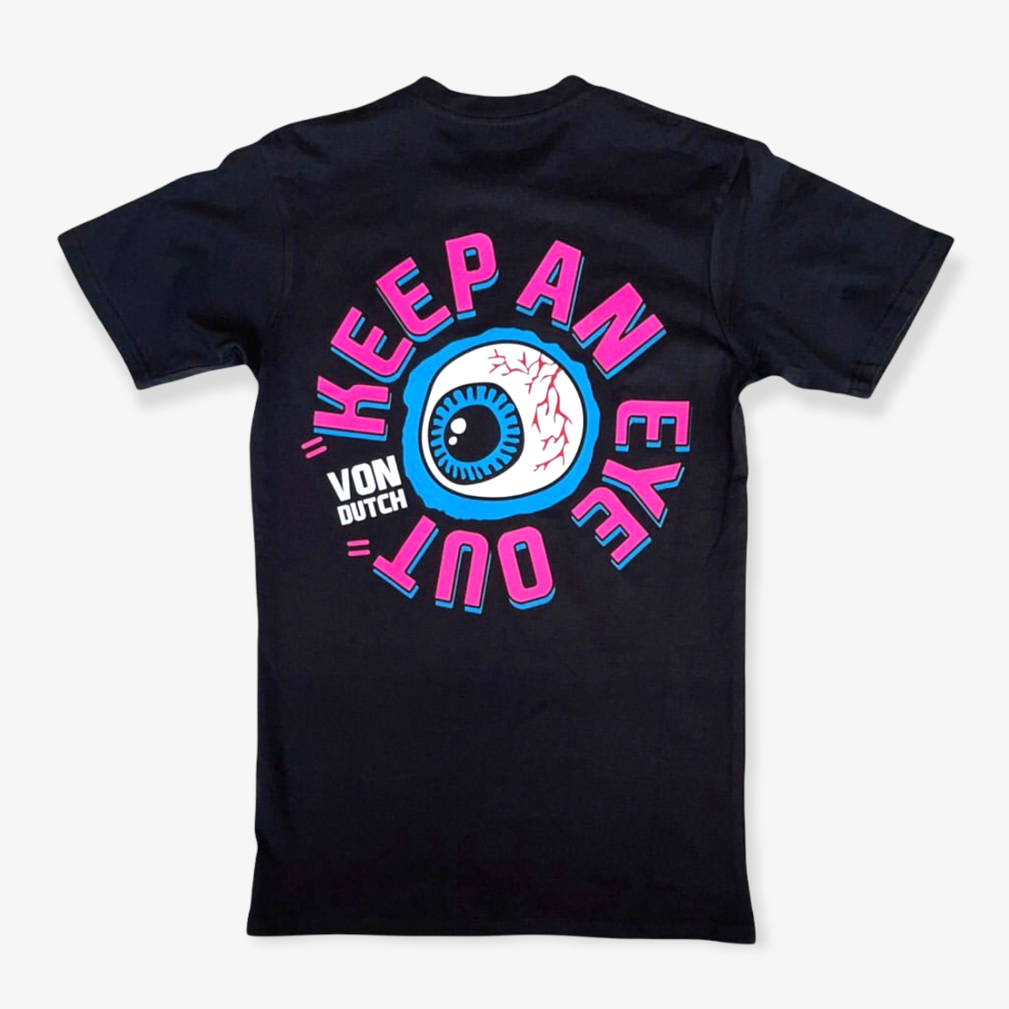 Von Dutch Keep An Eye Out Tee Black