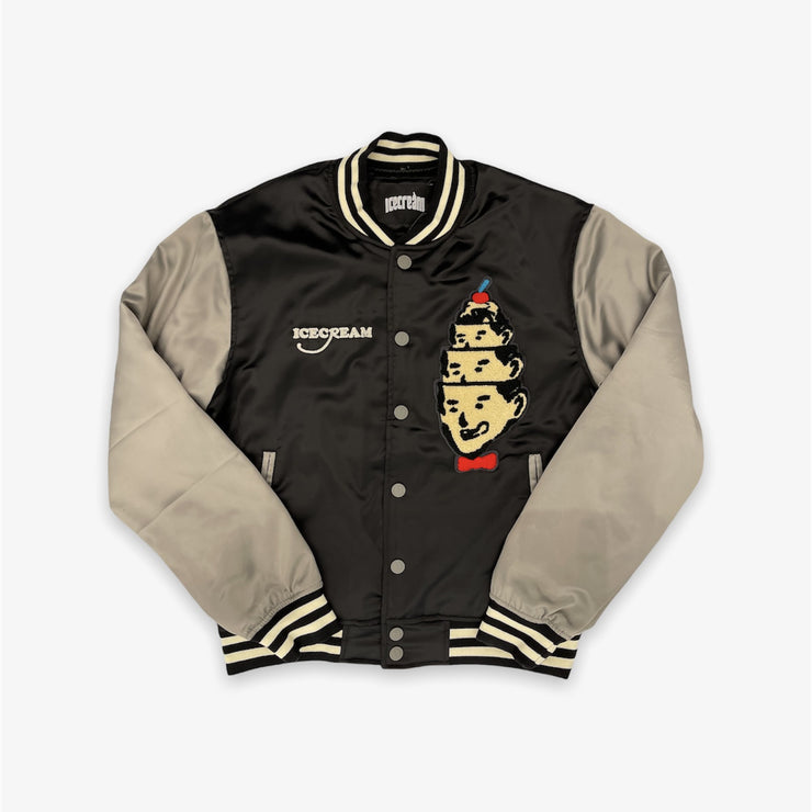 ice cream HOODINI VARSITY JACKET black L ≪超目玉☆12月