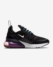 Women's Nike Air Max 270 Black White 