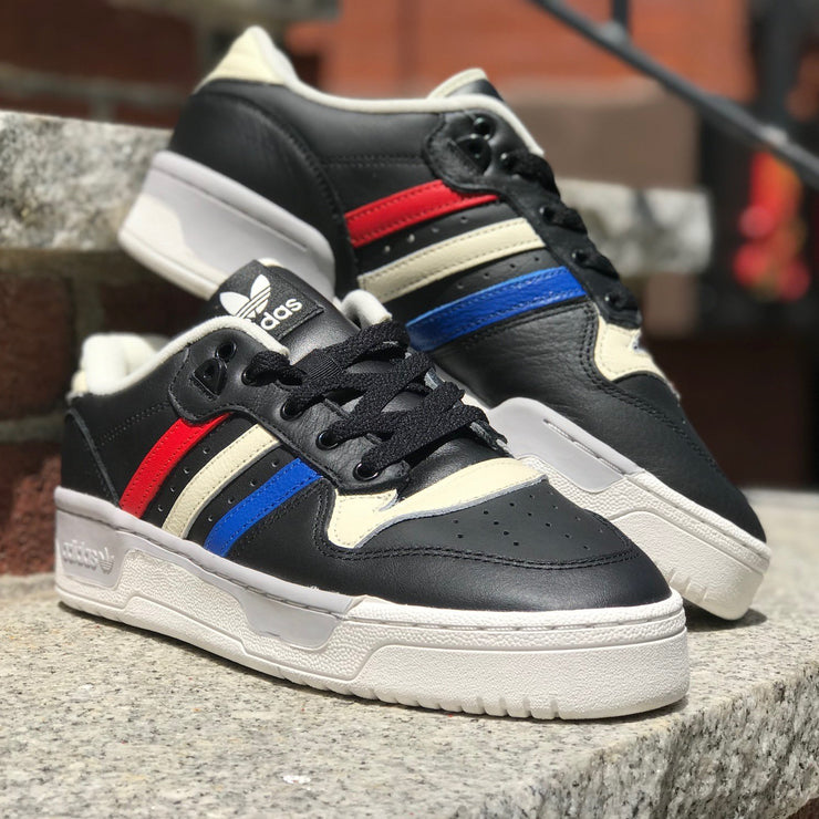 adidas black white and red