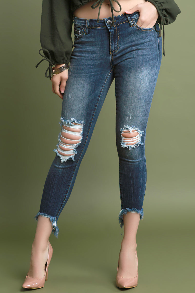 high low hem jeans