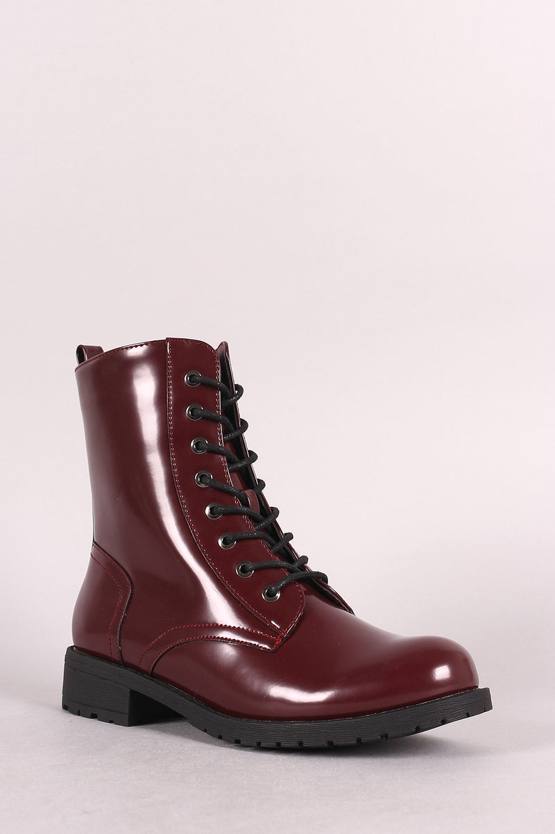 wild diva lounge combat boots