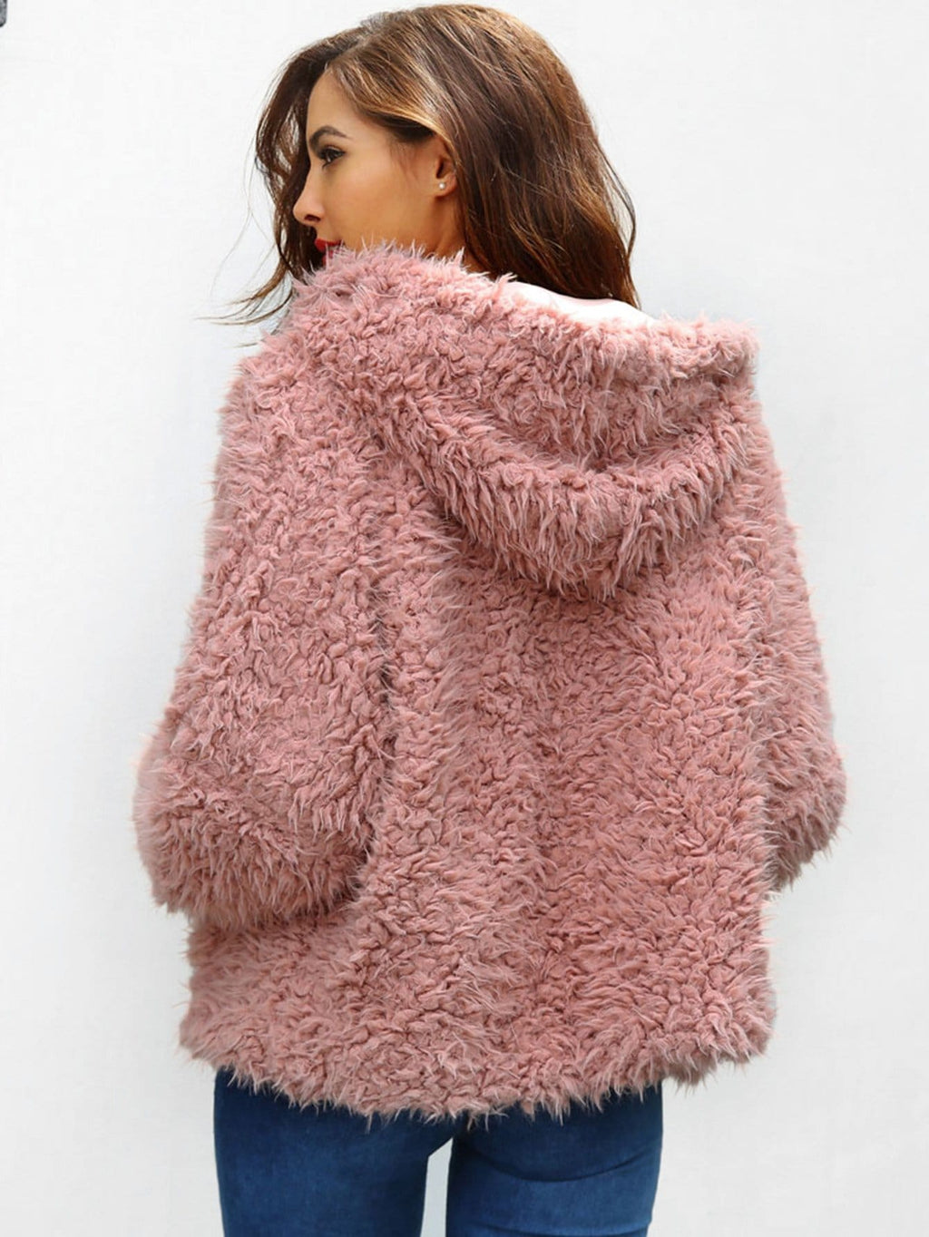 fuzzy teddy jacket