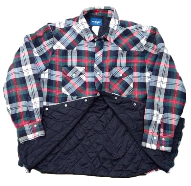 Mystery Lined Quilted Flannel Shirt 