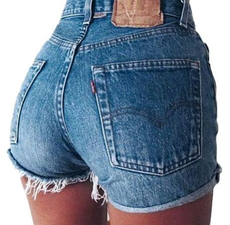 vintage high waisted jean shorts