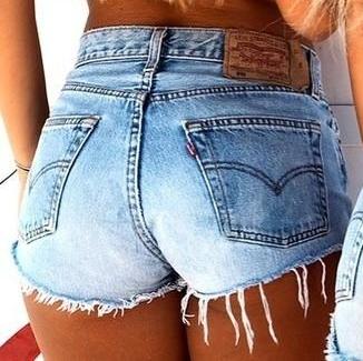 jeans hotpants low waist