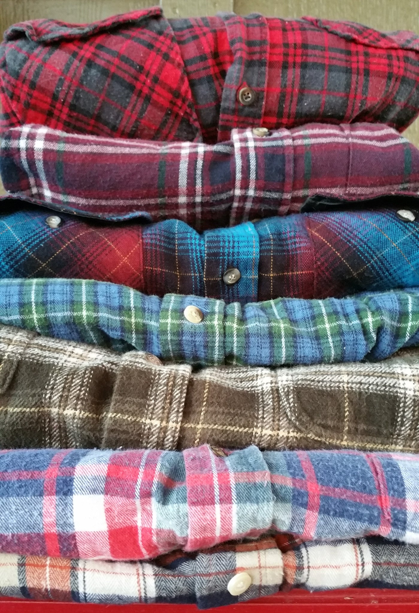 Vintage Mystery Unisex Flannel Shirts, 80's 90's & Today Flannels, All ...