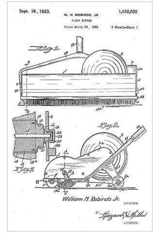 Floor Buffer Patent