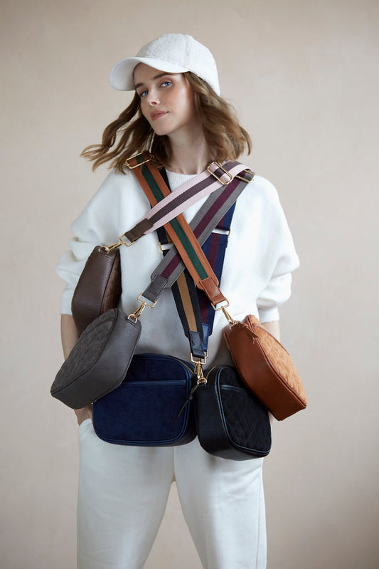 Gemma Shoulder Bag With Braided Handle - Shiraleah