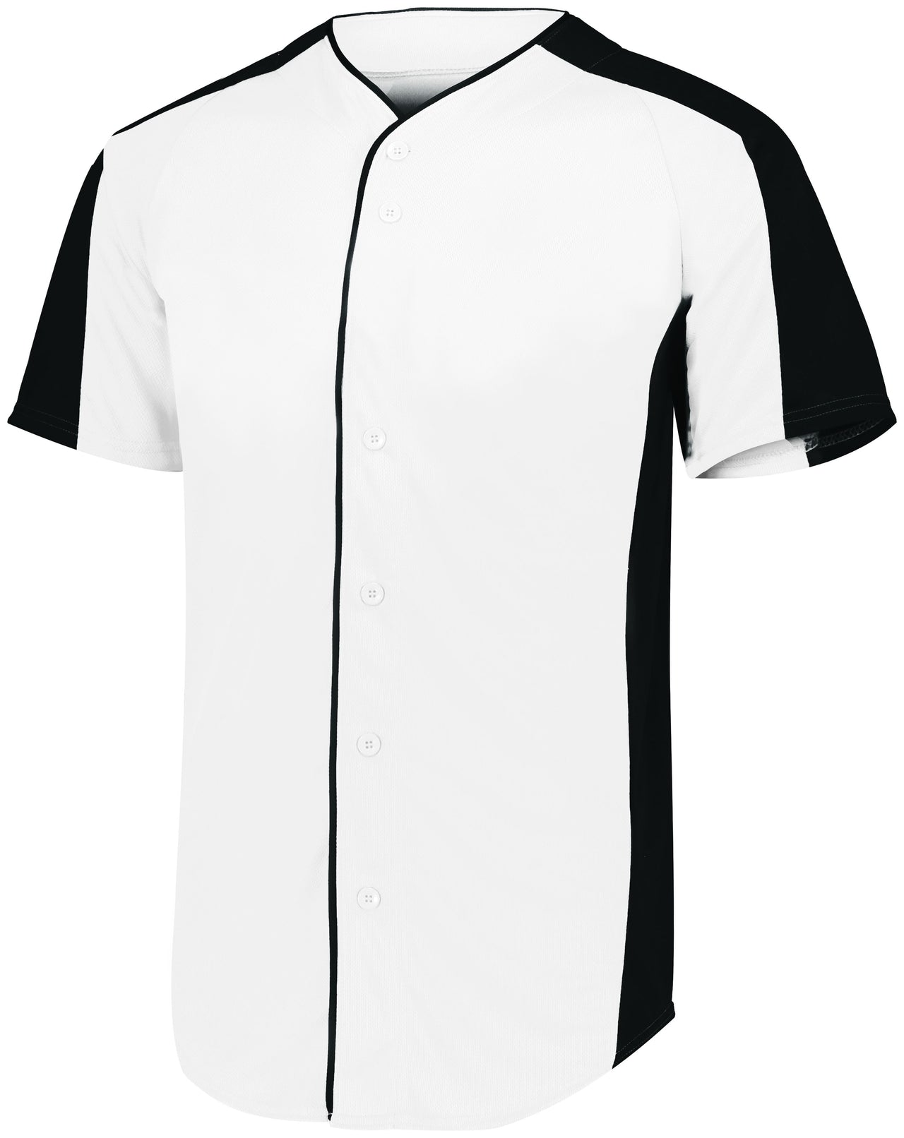 Augusta Sportswear 1660 Slugger Jersey - Black/ White M