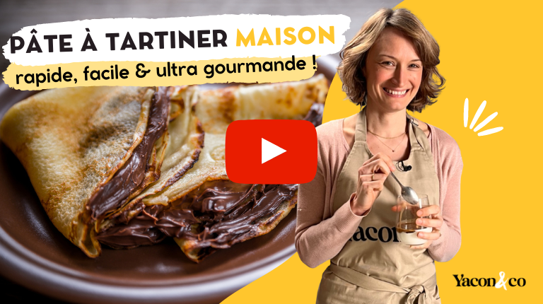 Recette : pâte à tartiner sans sucre au sirop de yacon – Yacon&co