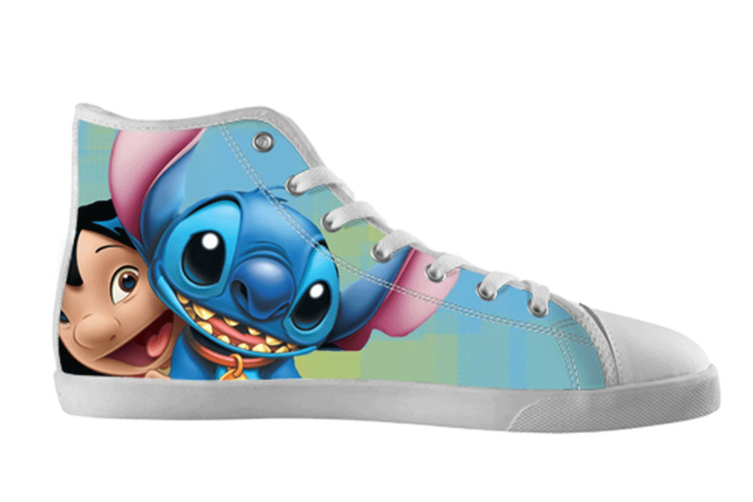 Lilo and Stitch Shoes Women's / 5 / White, Shoes - spreadlife ...