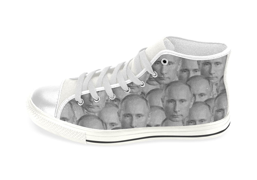 Putin Shoes Women's High Top / 6 / White, Shoes - spreadlife ...