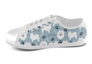 Samoyed Shoes Women's Low Top / 5 / White, Shoes - spreadlife ...