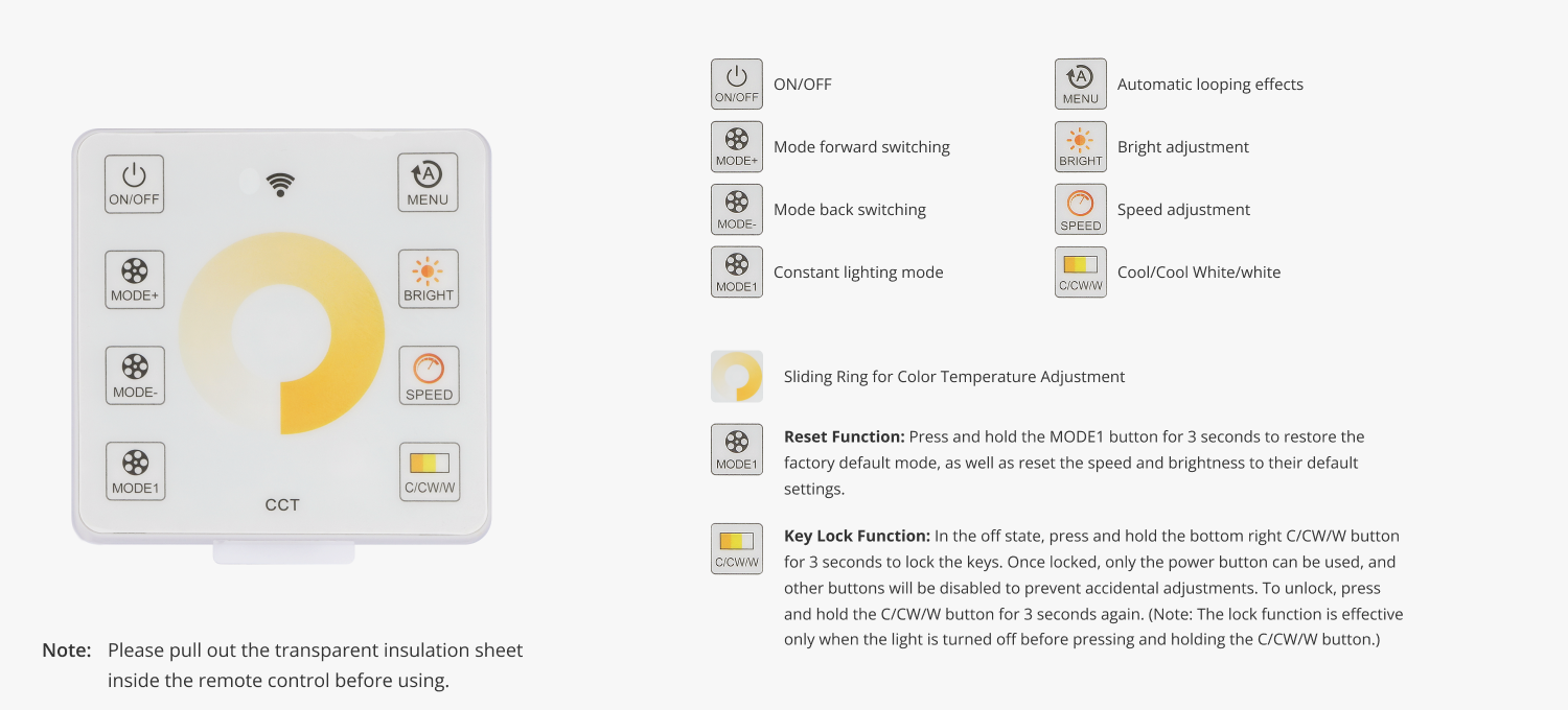 Touch wireless panel two-color temperature water controller