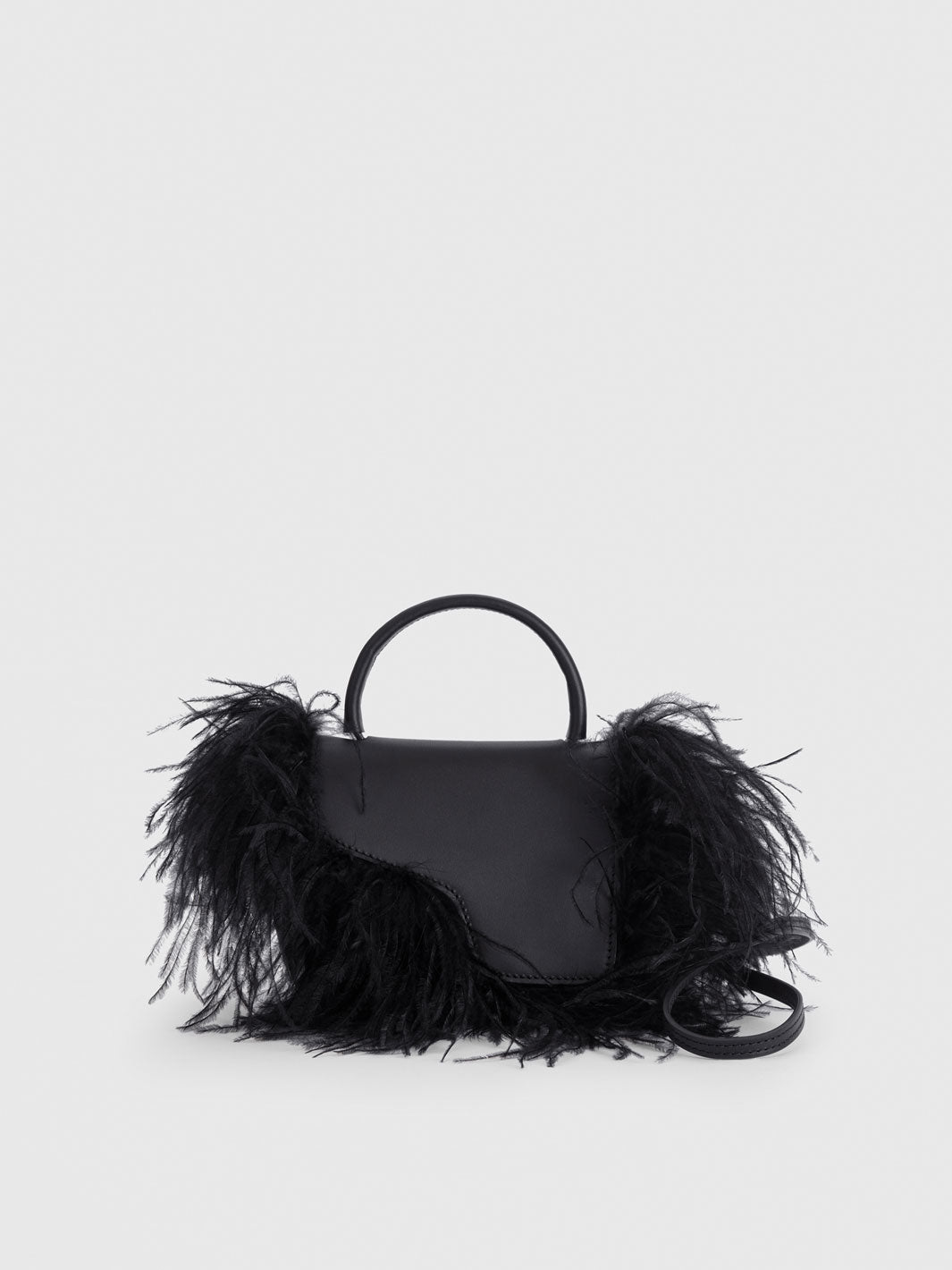 Montalcino Salsa Leather Mini handbag – ATP Atelier USA