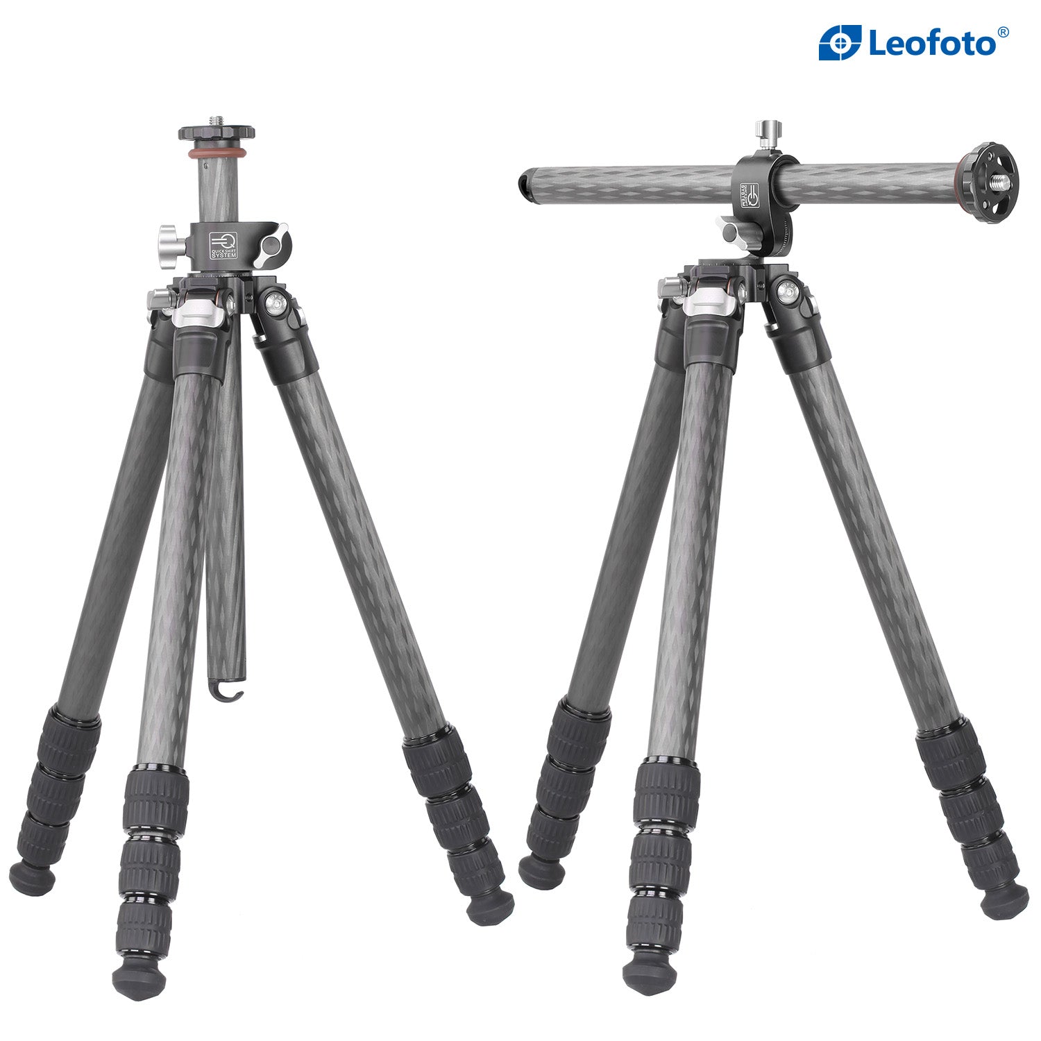 Leofoto LS-284CVL Carbon Fibre Ranger Series Tripod With Tiltable