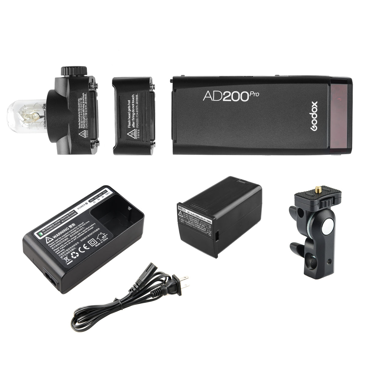 Godox AD200Pro TTL Pocket Flash Kit 200Ws 1/8000 HSS with 2900mAh