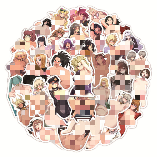 Adult Sexy Stickers, Nude Adult Stickers, Waifu Stickers, Sexy Nude
