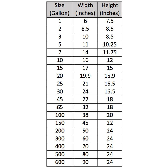 grow1 fabric pot specs