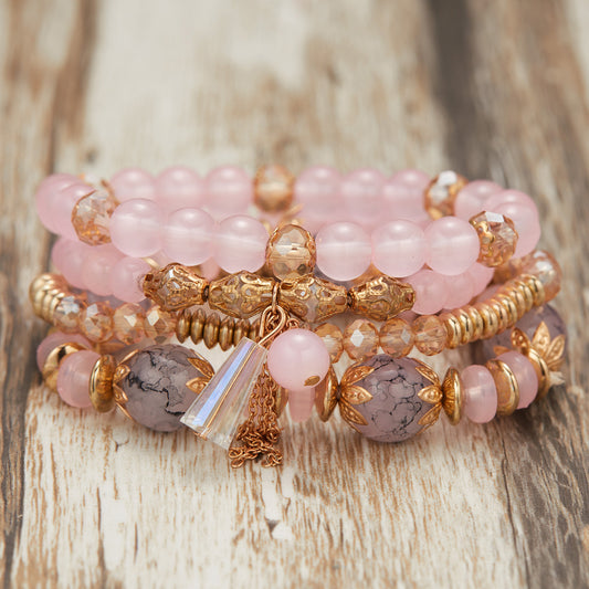 Natural Stone Beads Bracelets - Vintage Handmade Chakra Bracelets – IT  MATTERS - Accessories, Idea Gifts