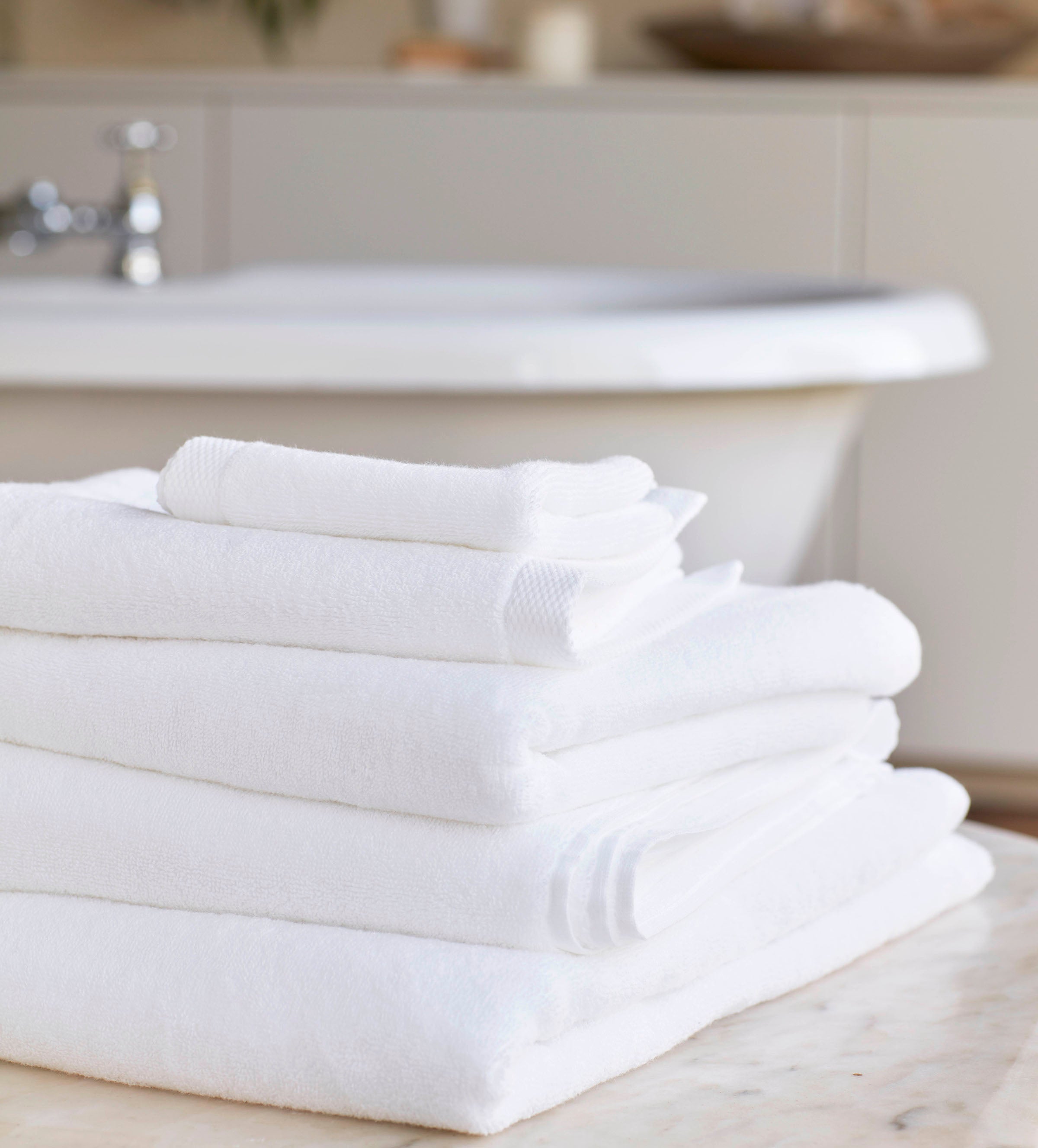 White Cotton Towels, Luxury Bath Towels