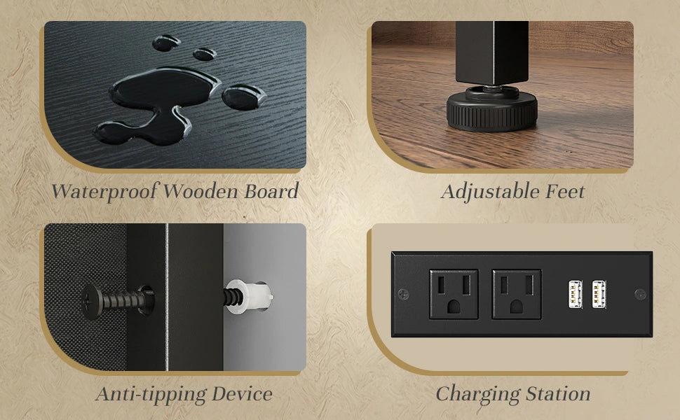 【Sturdy Build &amp; Quality Materials】