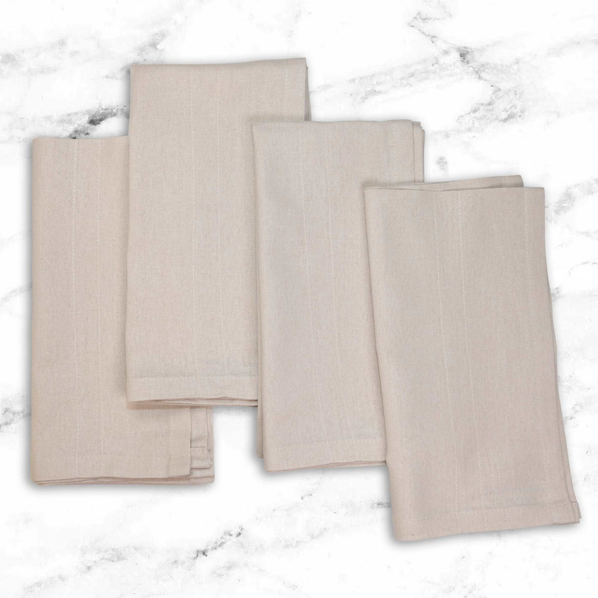 Almond Linen Napkin Set