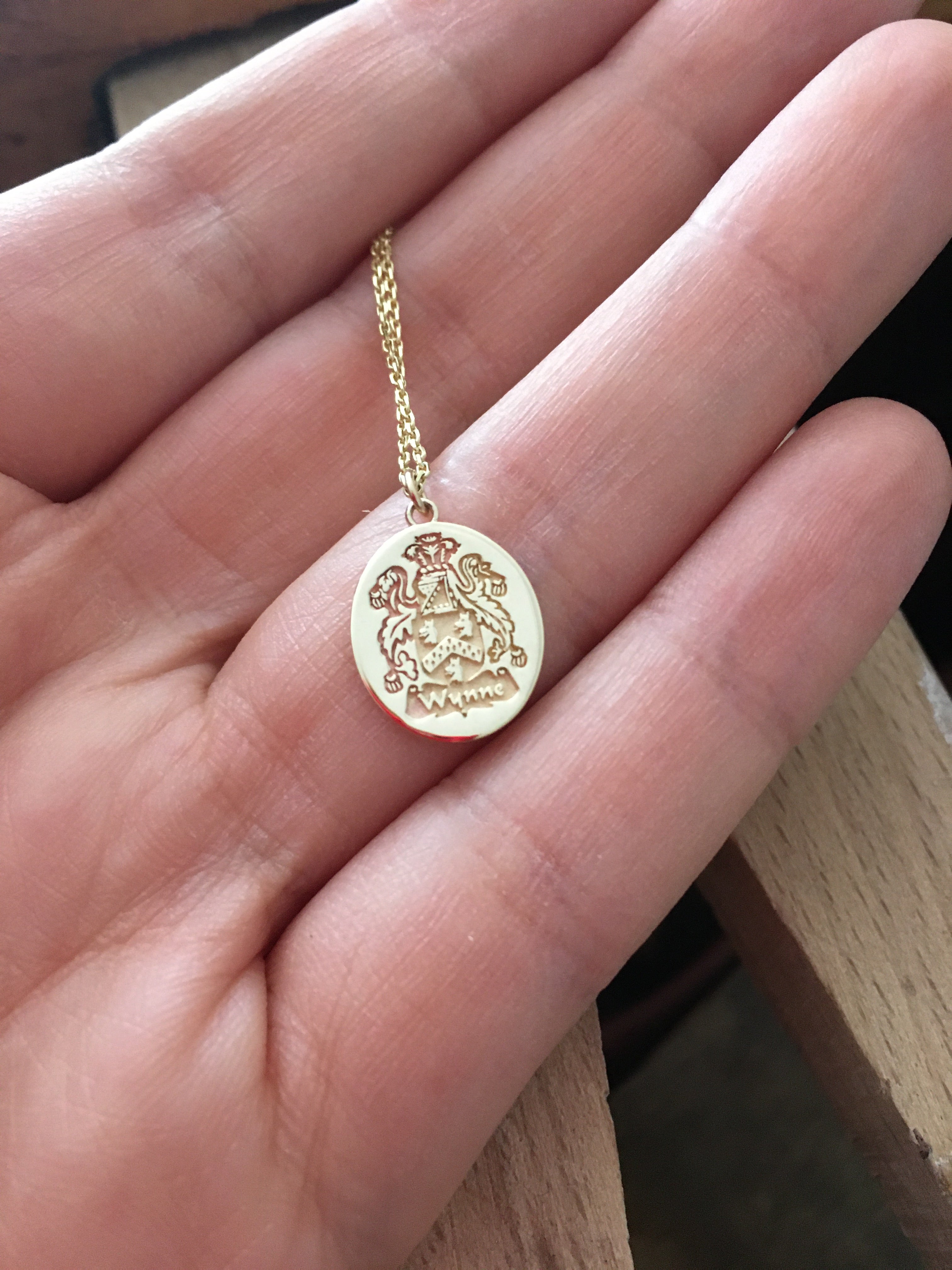 family gold locket