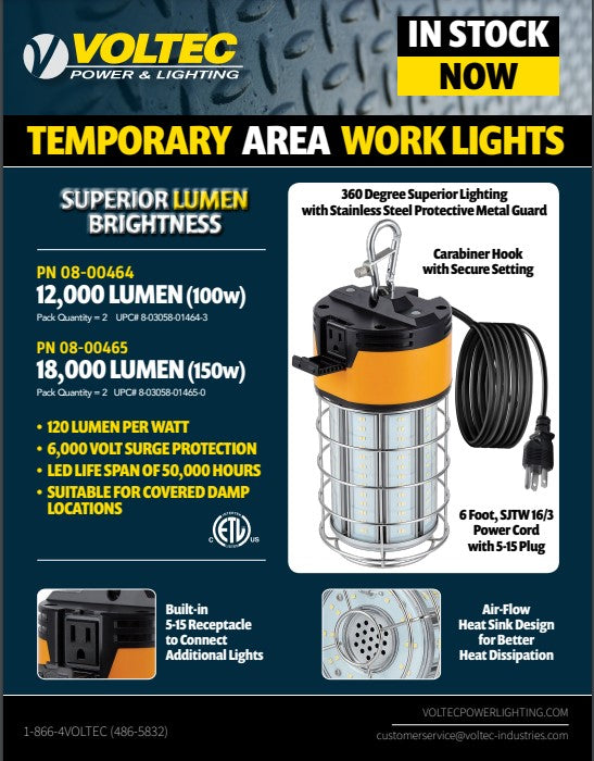 12k-18k LED Temp Lights