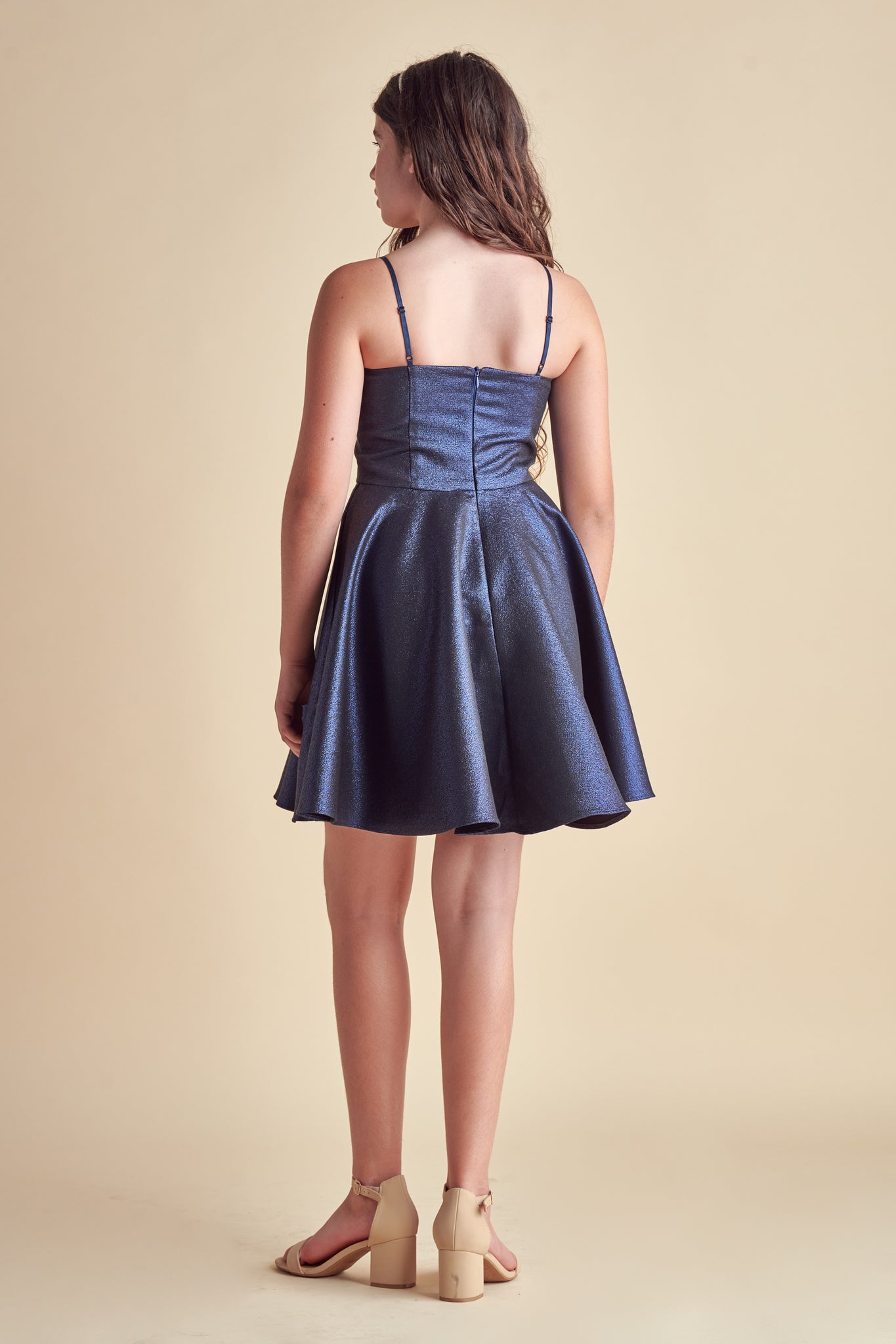 Un Deux Trois Little Girl's & Girl's Sequin Fitted Mini Dress Lilac
