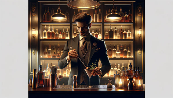 Pilon cocktail barman