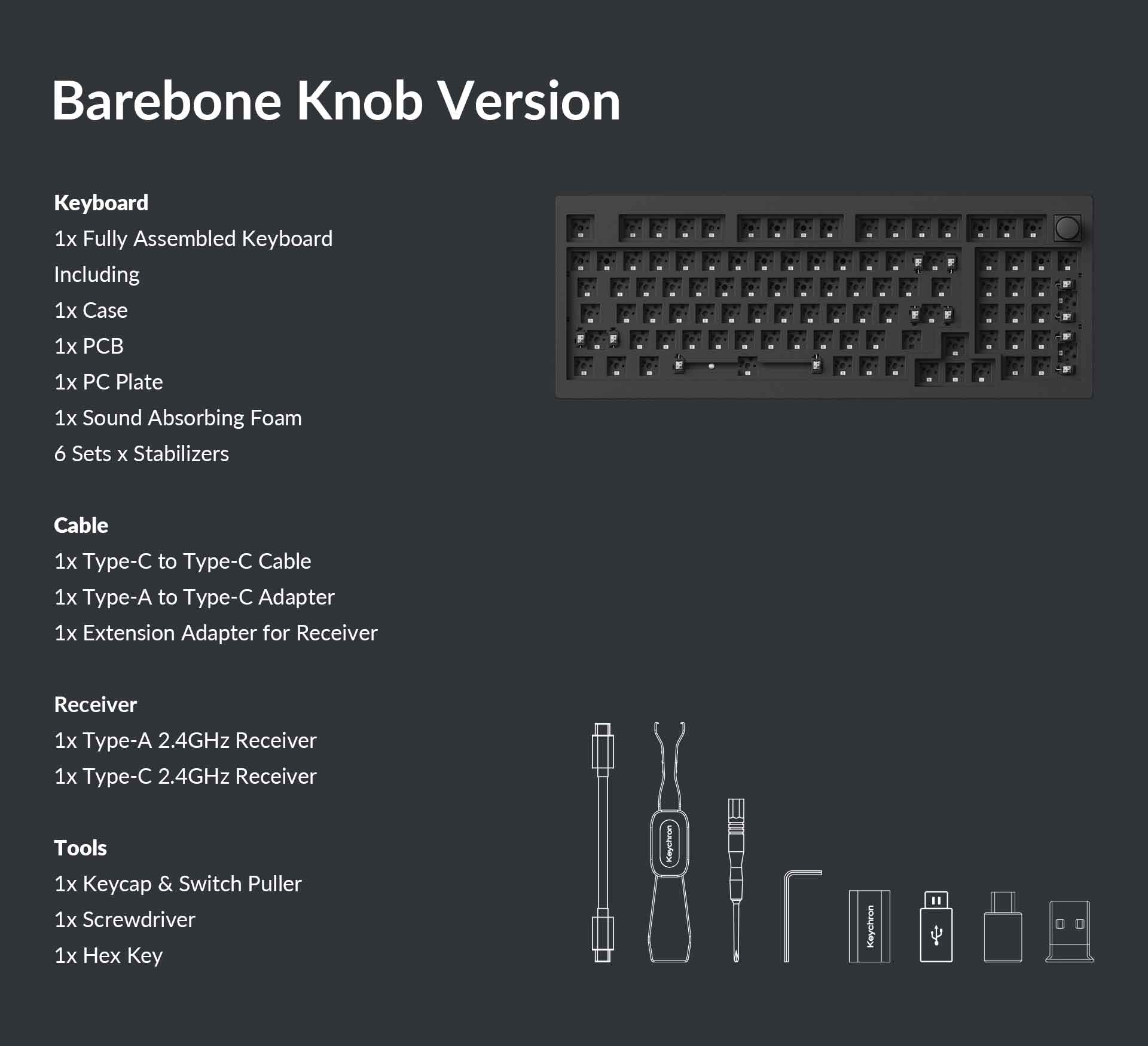 package-list-of-the-keychron-v5-max-barebone-knob-version__PID:e26d4856-3cb1-4fb4-9efa-723efe563249