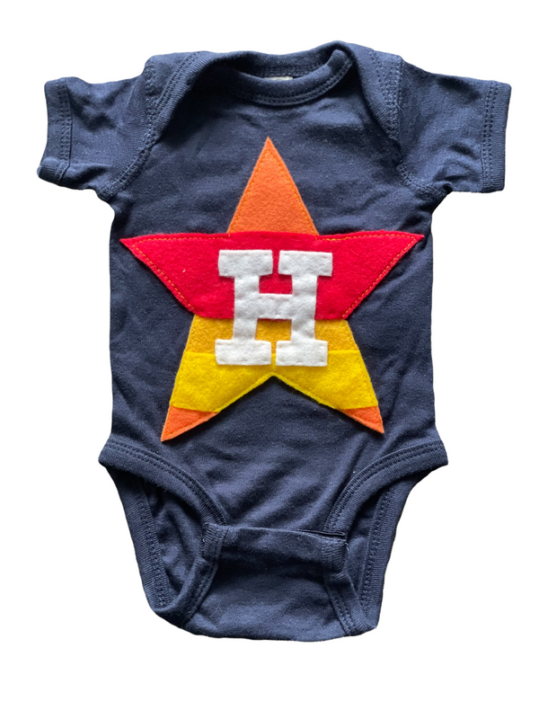 Newborn & Infant Houston Astros White/Heather Gray Little Slugger Two-Pack  Bodysuit Set