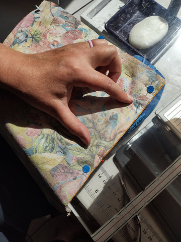 Essentially Loved Quilts pinning is important DIY Trivet project Casserole Hot Pad
