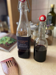 Bottled Elderberry Syrup