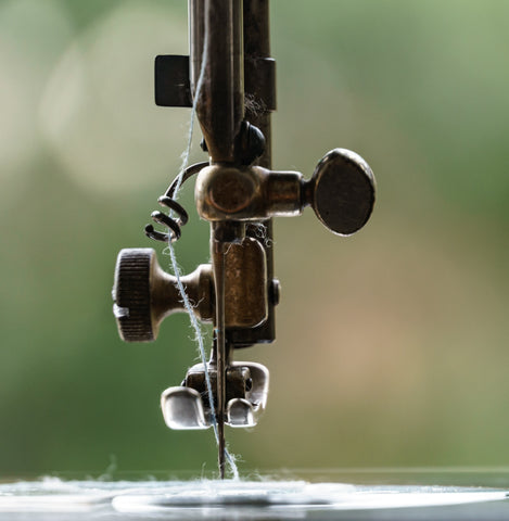 Sewing Machine foot and needle area