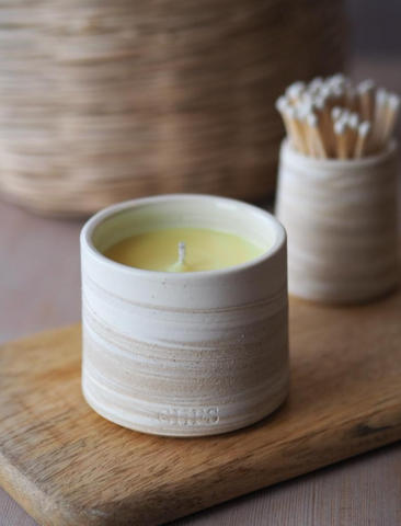 Restore Scented Candle in ceramic pot