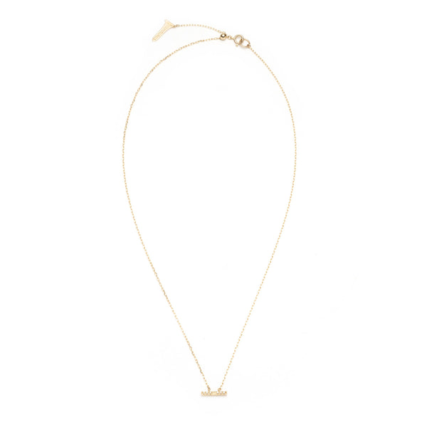 Trapeze ダイヤモンド ネックレス M サイズ – Hirotaka Jewelry | 公式 