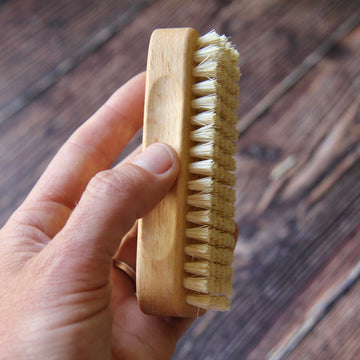 French Beech Wood Vegetable Brush — Star Bright Farm