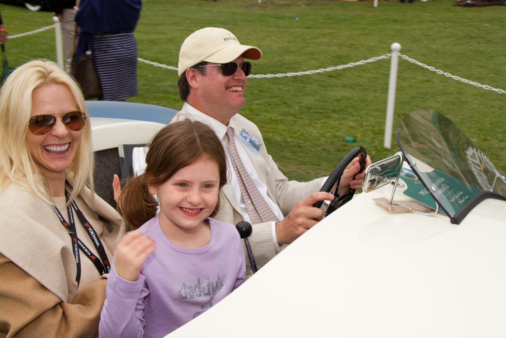 Author Mark R. Brinker, his wife Newie Brinker, and their daughter Sloan.