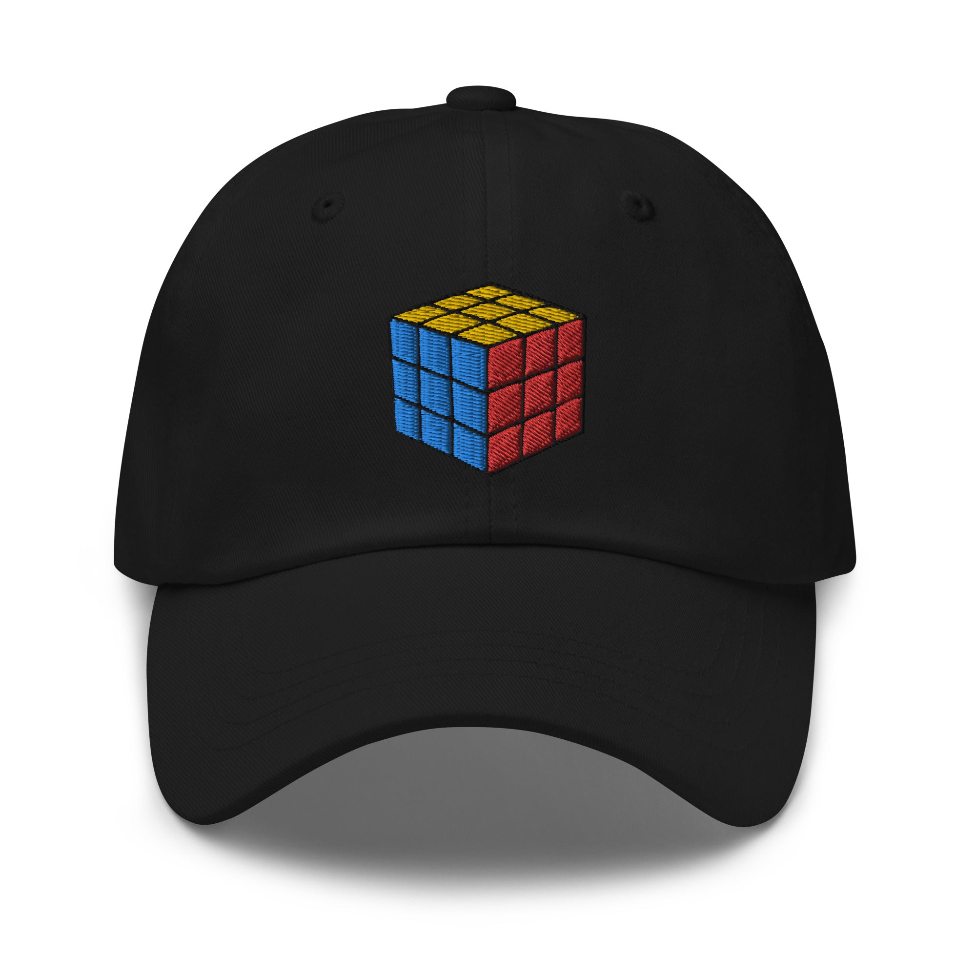 Gaming Speed Cube Puzzle Box Embroidered Baseball Cap Rubik's Cube Dad hat