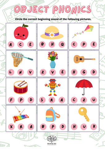 phonics flashcards