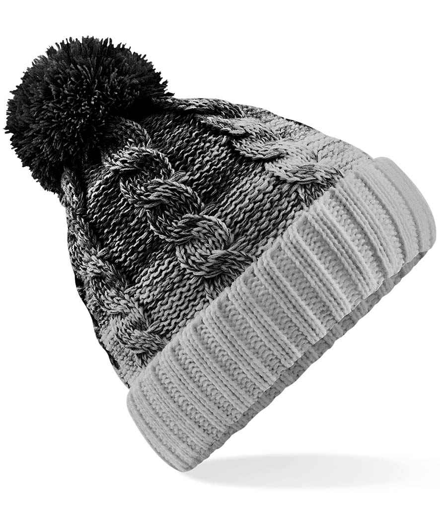 Ombre Pom Pom Hat