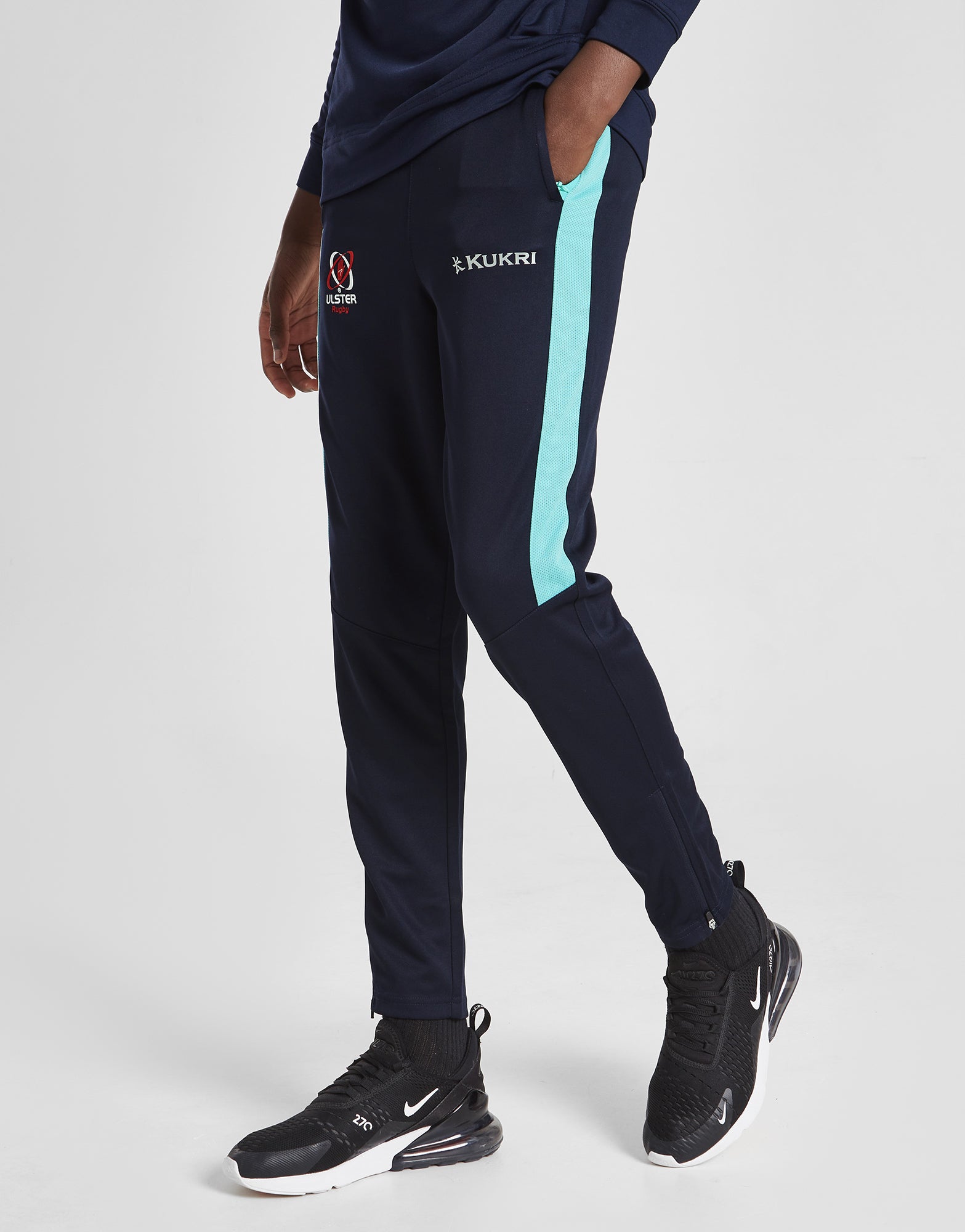 Youth TAPERED PANT 22 (Navy/Teal)