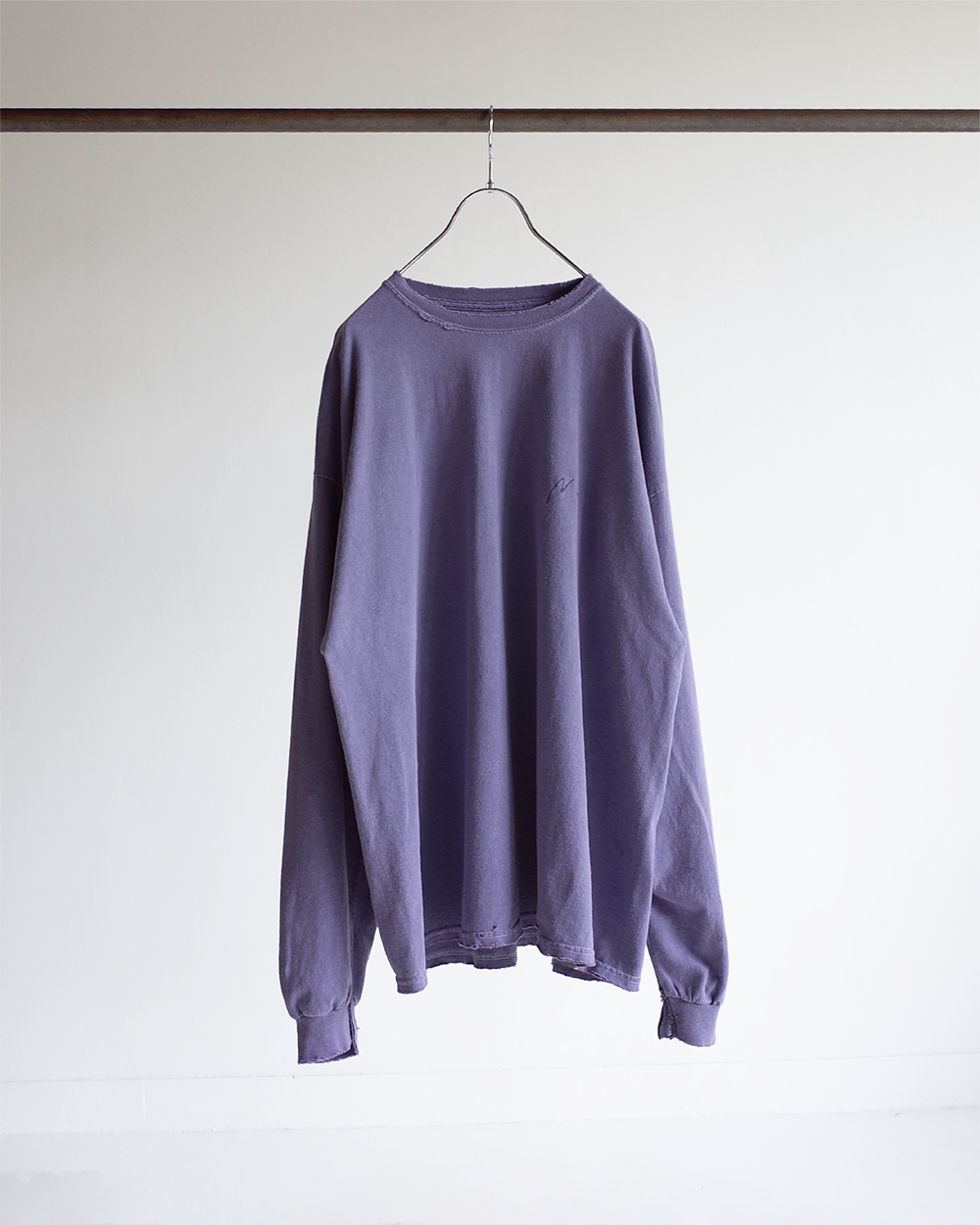 ANCELLM RAILKNIT HENLEY OVERSIZED LS - ニット/セーター