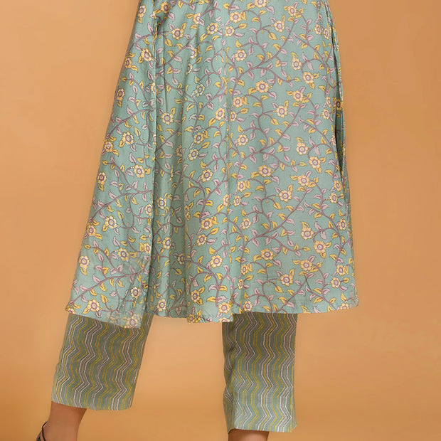 Shakti Yellow Kurta and Tulip Pants