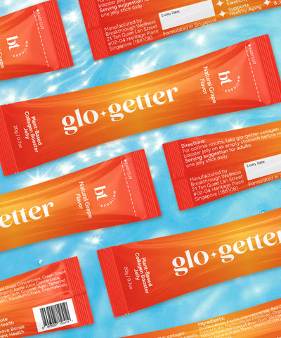 glo-getter Collagen Booster Jelly; bt wellness; collagen supplement; collagen jelly; skin health; wellness; beauty